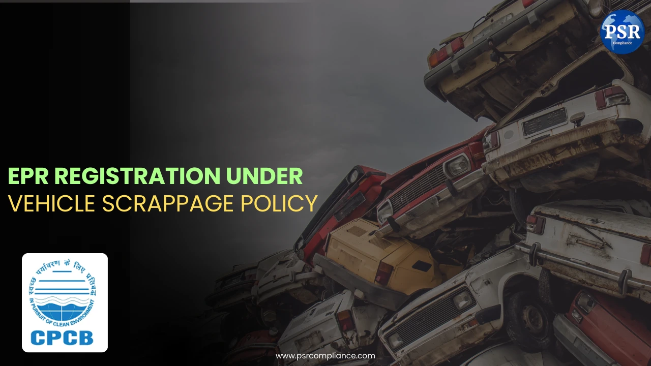 EPR Registration under Vehicle Scrappage Policy – Updated Guide 2026 by PSR Compliance