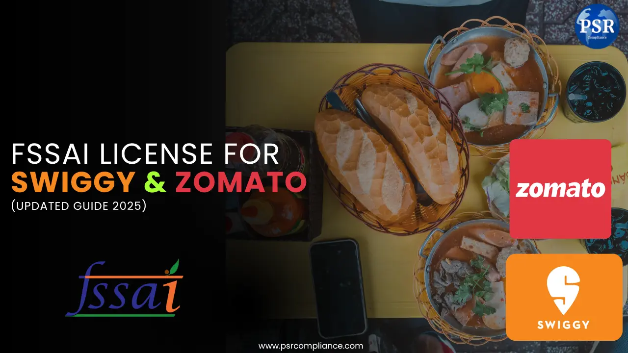 FSSAI License for Swiggy, Zomato & Online Food Sellers (2026 Guide)