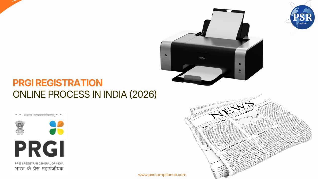 RNI Registration Online In India by PSR Compliance