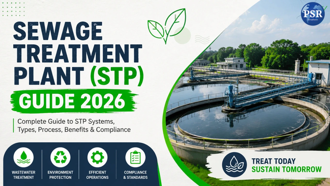 Sewage Treatment Plant (STP) Guide 2026 by PSR Compliance